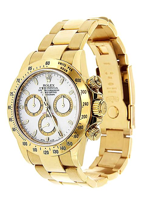 pre owned rolex daytona yellow gold|Rolex daytona 18k yellow gold.